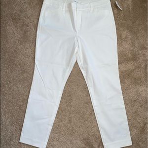White Old Navy Pixie pants